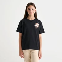 Girls' Big Kids' Floral Jumpman T-Shirt