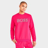 Men's Hugo Boss Layered Logo Crewneck Sweatshirt