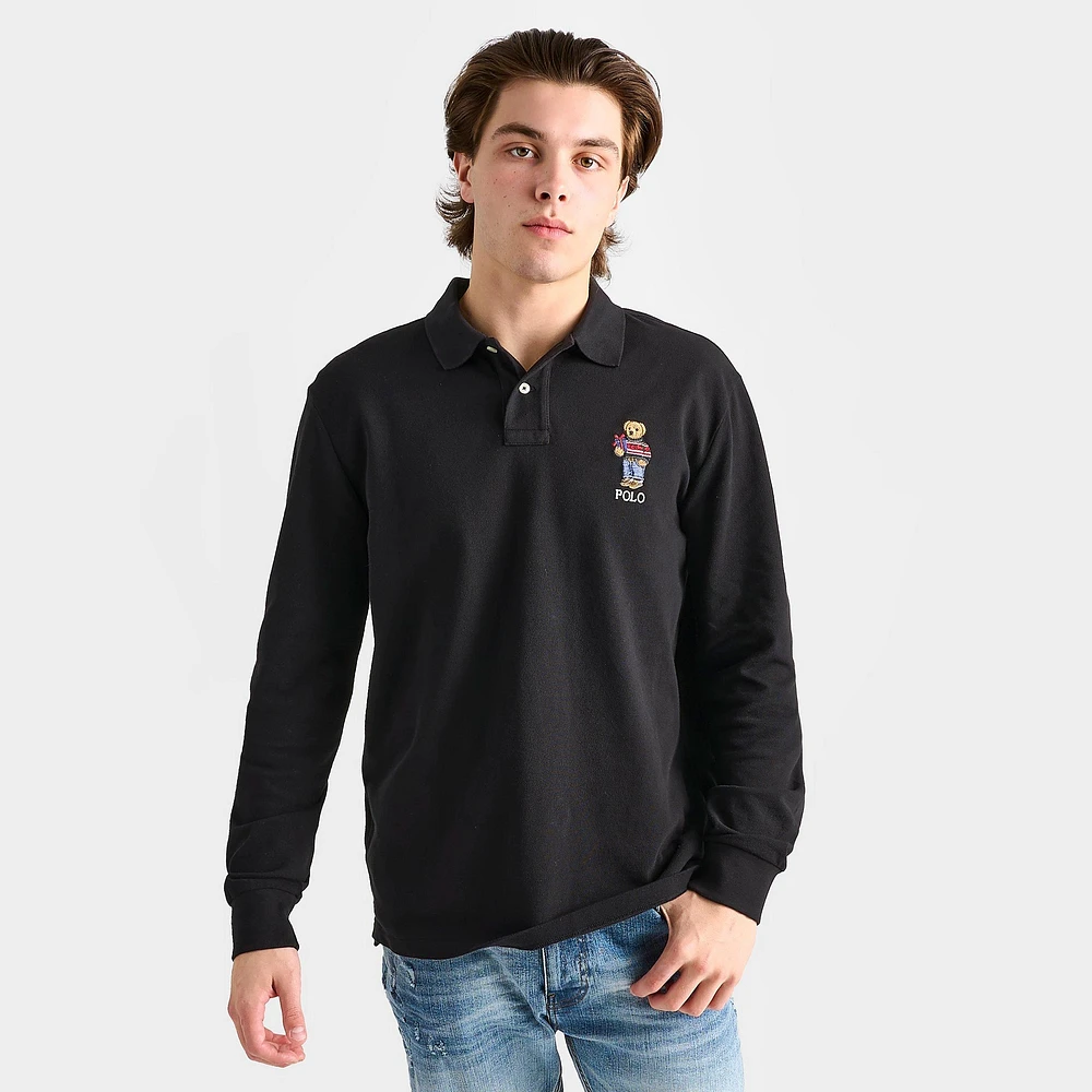 Men's Polo Ralph Lauren Bear Long-Sleeve Shirt