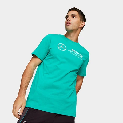 Men's Puma Mercedes F1 Essentials Logo T-Shirt