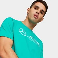 Men's Puma Mercedes F1 Essentials Logo T-Shirt