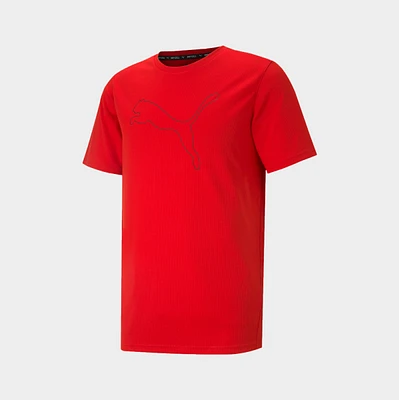 Men's Puma Performance Cat Short-Sleeve Training T-Shirt