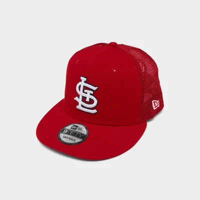 Cincinnati Reds New Era Spring Color Basic 9FIFTY Snapback Hat - Cream