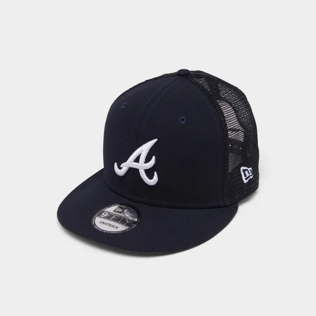 Atlanta Braves PUFFY REMIX Black-White Fitted Hat by New Era