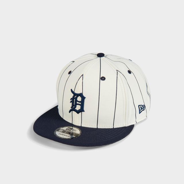 90s Detroit Tigers Embroidered Corduroy Snapback Hat Vintage 