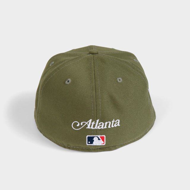 Lids Atlanta Braves New Era Chrome Rogue 59FIFTY Fitted Hat