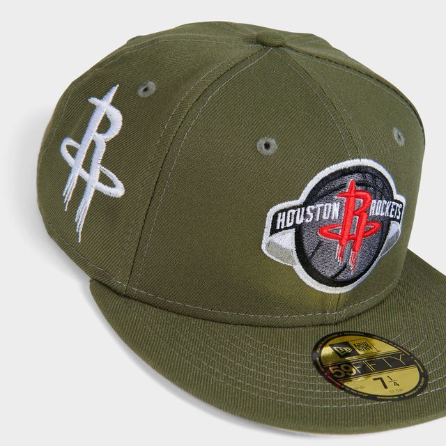 Mitchell & Ness Houston Rockets NBA Wheat Hardwood Classics Snapback Hat