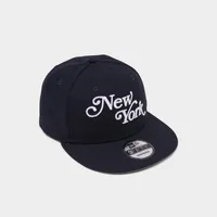 New Era New York Script Icon 9FIFTY Snapback Hat