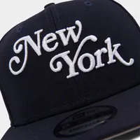 New Era New York Script Icon 9FIFTY Snapback Hat