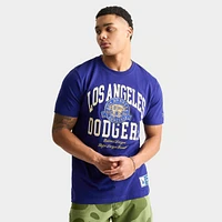 Men's New Era Los Angeles Dodgers MLB Letterman Classic T-Shirt