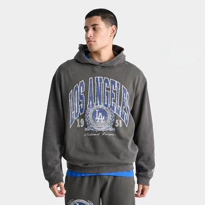 Men's New Era Los Angeles Dodgers MLB Vintage Oversized Logo Hoodie