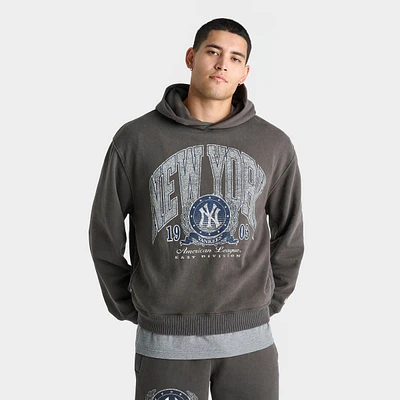 Men's New Era York Yankees MLB Vintage Oversized Logo Hoodie