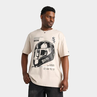 Men's New Era Chicago White Sox MLB Modern Speed Helmet T-Shirt