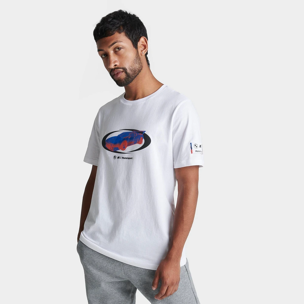 Men's Puma BMW M Motorsport Statement Car Graphic T-Shirt