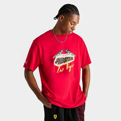 Men's Puma Scuderia Ferrari Garage Crew Las Vegas T-Shirt