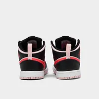 Girls' Toddler Air Jordan Retro 1 Mid Casual Shoes