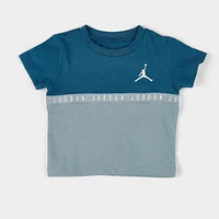Infant Jordan Colorblock Taped T-Shirt and Shorts Set