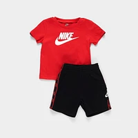 Infant Nike Futura Tape T-Shirt and Cargo Shorts Set