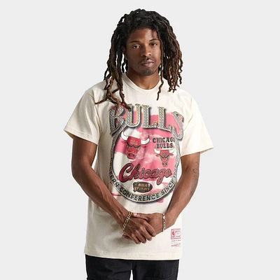 Men's Mitchell & Ness Chicago Bulls NBA Crown Jewels Graphic T-Shirt