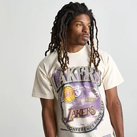 Men's Mitchell & Ness Los Angeles Lakers NBA Crown Jewels Graphic T-Shirt