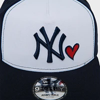 New Era New York Yankees Heart MLB 9FORTY Snapback Hat