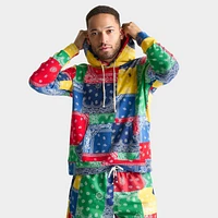 Men's Polo Ralph Lauren Patchwork Print Spa Terry Hoodie