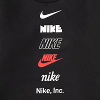 Kids' Toddler Nike Multi Logo Crewneck Sweatshirt and Jogger Pants Set