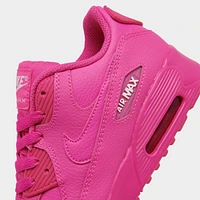 Girls' Little Kids' Nike Air Max 90 Leather Casual Shoes
