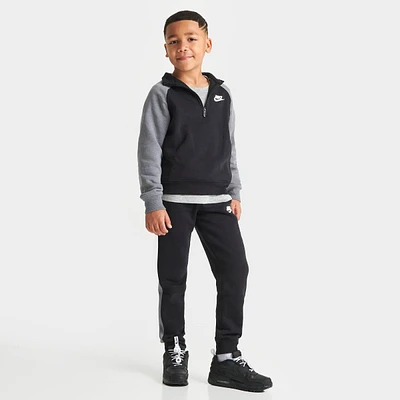 Boys' Little Kids' Nike Half-Zip Sweatshirt and Jogger Pants Set