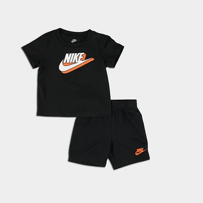 Little Kids' Nike Futura Shadow T-Shirt and Shorts Set