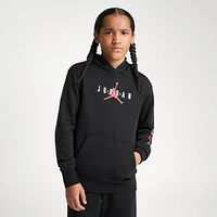 Kids' Jordan Multi Logo Pullover Hoodie