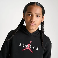 Kids' Jordan Multi Logo Pullover Hoodie