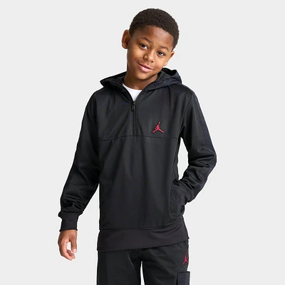 Boys' Jordan Woven Quarter-Zip Pullover Hoodie