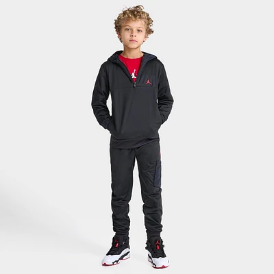 Kids' Jordan Woven Quarter-Zip Hoodie and Cargo Jogger Pants Set