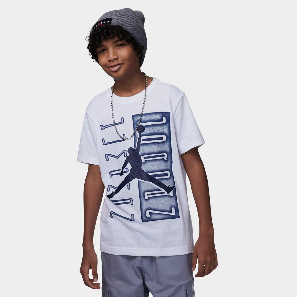 Kids' Air Jordan AJ11 Vertical Columns T-Shirt