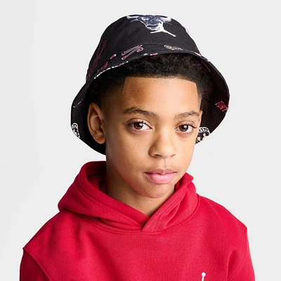 Kids' Jordan Icons Bucket Hat