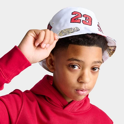 Kids' Jordan Icons Bucket Hat