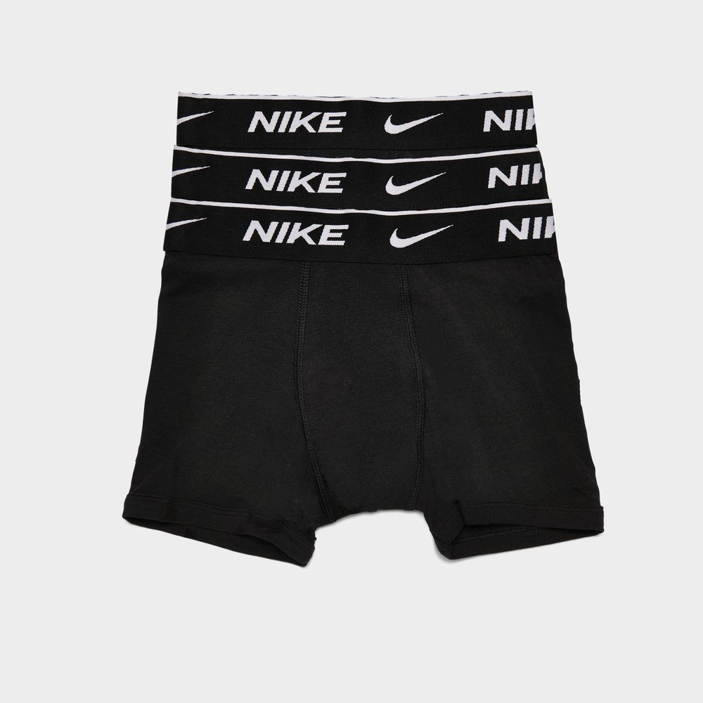 NIKE Kids' Nike Everyday Cotton Boxer Briefs (3-Pack)