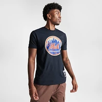 Men's Mitchell & Ness New York Mets MLB Logo Graphic T-Shirt