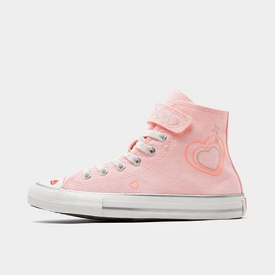 Girls' Little Kids' Converse Chuck Taylor All Star Hi 1V Stretch Lace Casual Shoes