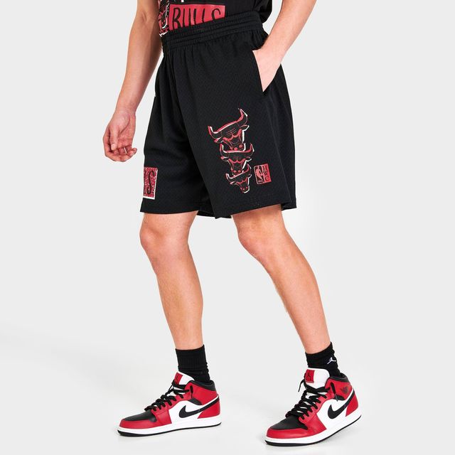 Mitchell & Ness NBA Hyp Hoops Shorts - Mens - Black, Size XXL