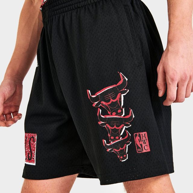 Mitchell & Ness NBA Hyp Hoops Shorts - Mens - Black, Size XXL