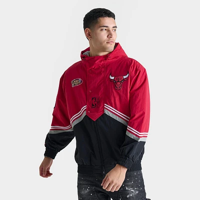 Men's Mitchell & Ness Chicago Bulls NBA Throw It Back Retro Jacket