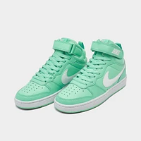 Girls' Big Kids' Nike Court Borough Mid 2 Casual Shoes