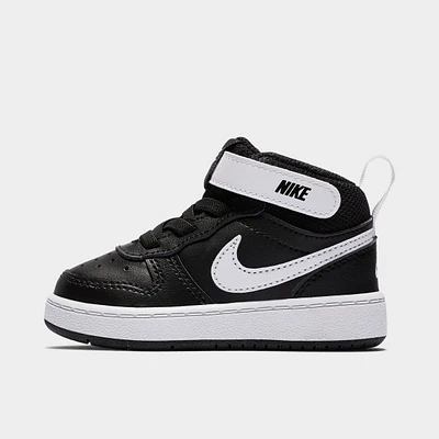 Kids' Toddler Nike Court Borough Mid 2 Casual Shoes