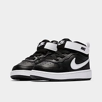 Kids' Toddler Nike Court Borough Mid 2 Casual Shoes