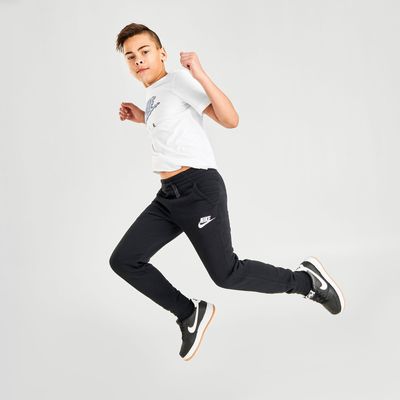 Boys' Nike Sportswear Embroidered Logo Club Fleece Jogger Pants