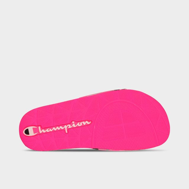 champion slides finish line