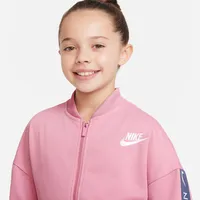 Girls' Nike Sportswear Taped Track Suit