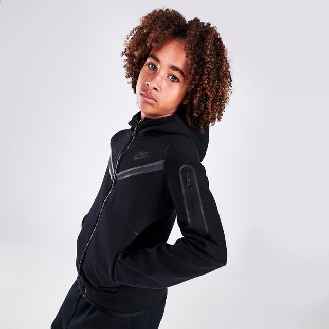 Black Nike Tech Fleece Hoodie Junior